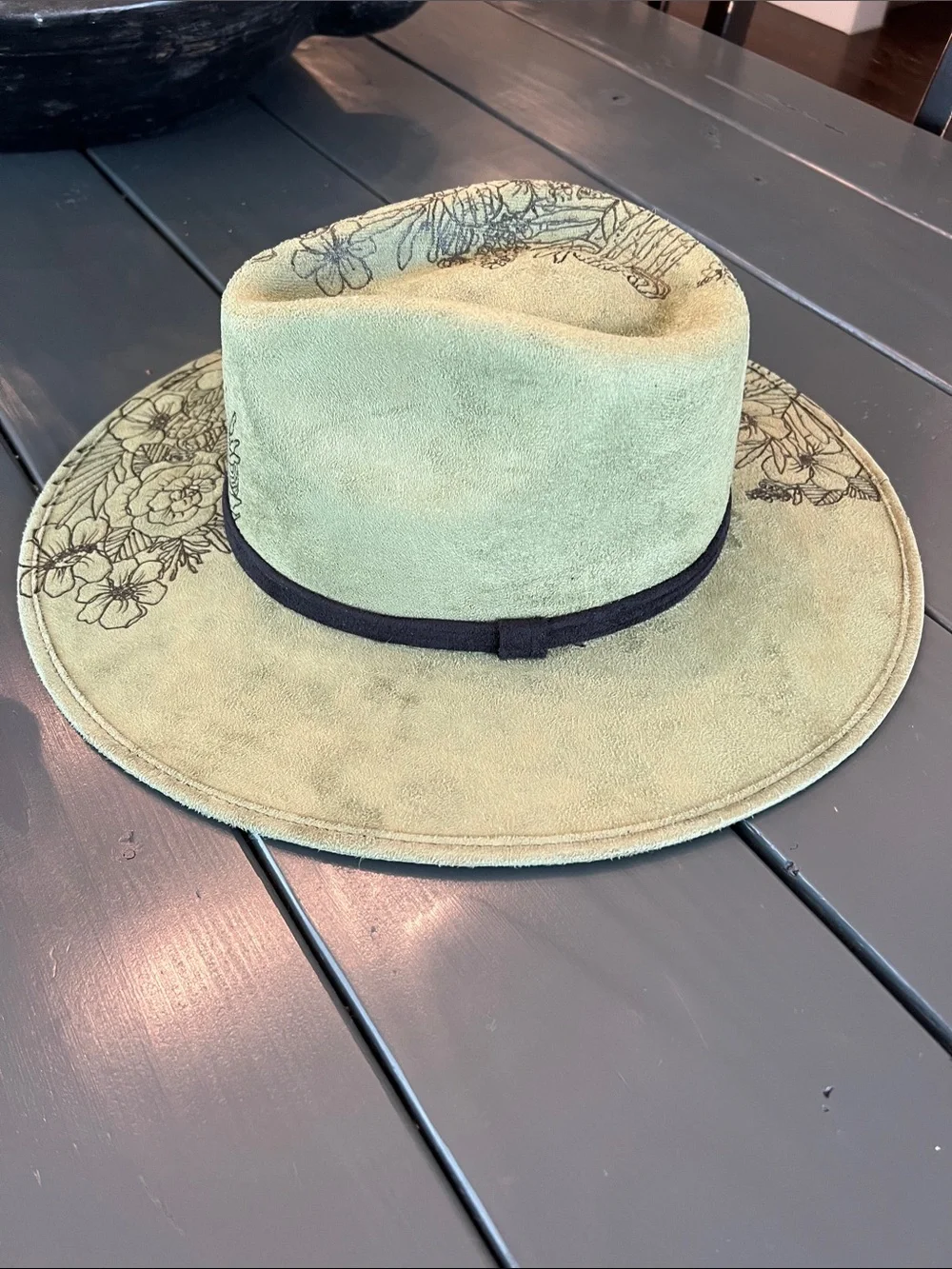 Burned Teardrop Rancher Hat
